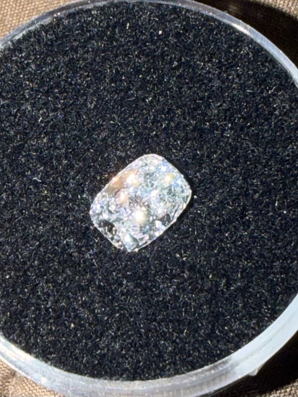 1.50carat IGI Certified Laboratory Grown Cushion Modified Brilliant DiamondD VS2